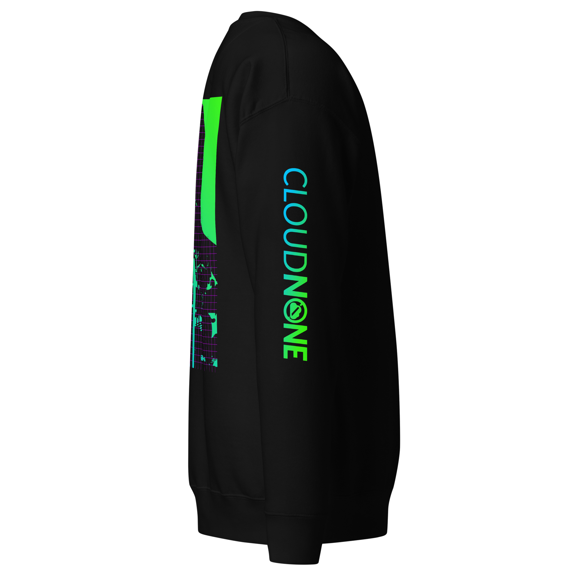 Wireframe Sweatshirt: CloudNone (Right)