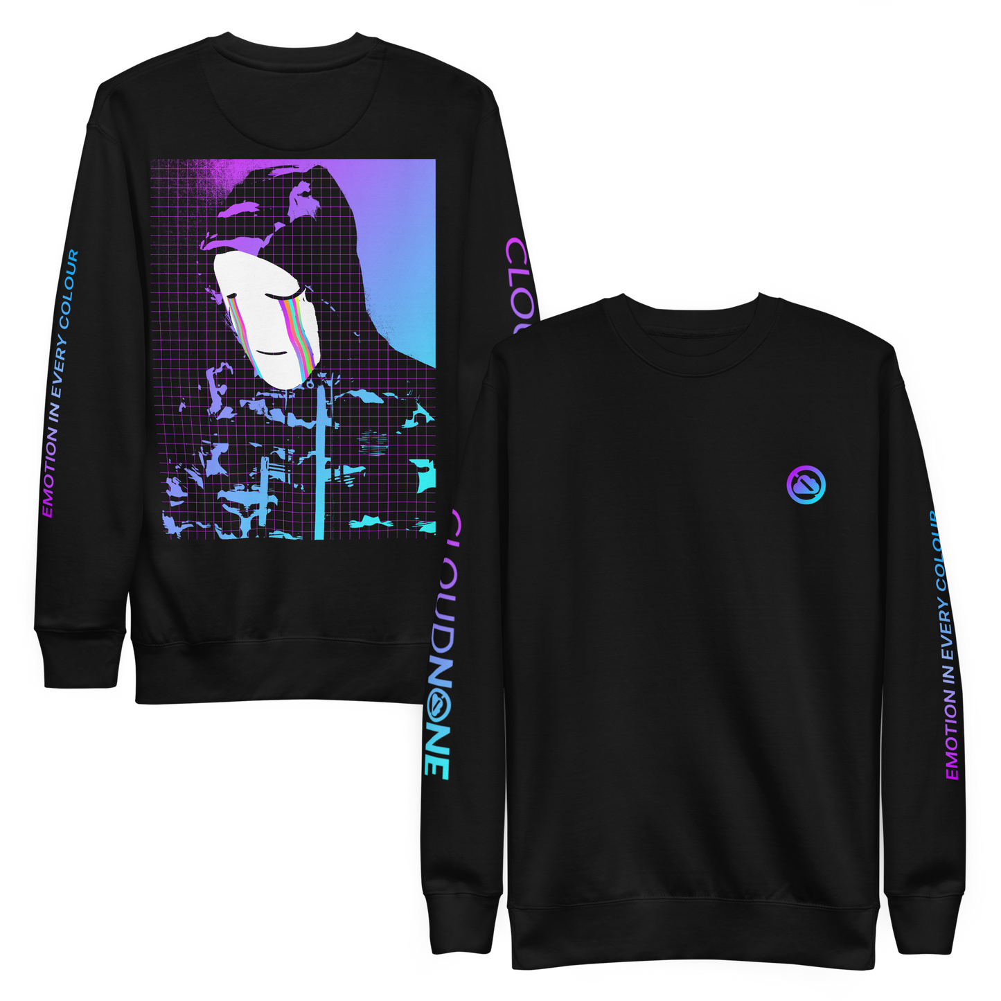 Wireframe Sweatshirt: Twilight Phase