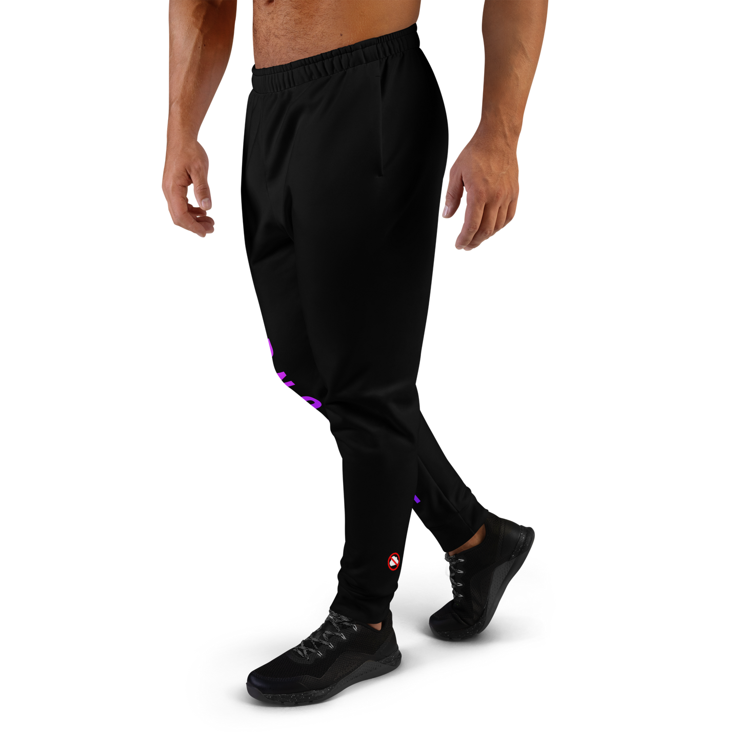 On Holiday Men's Gradient Joggers - Black