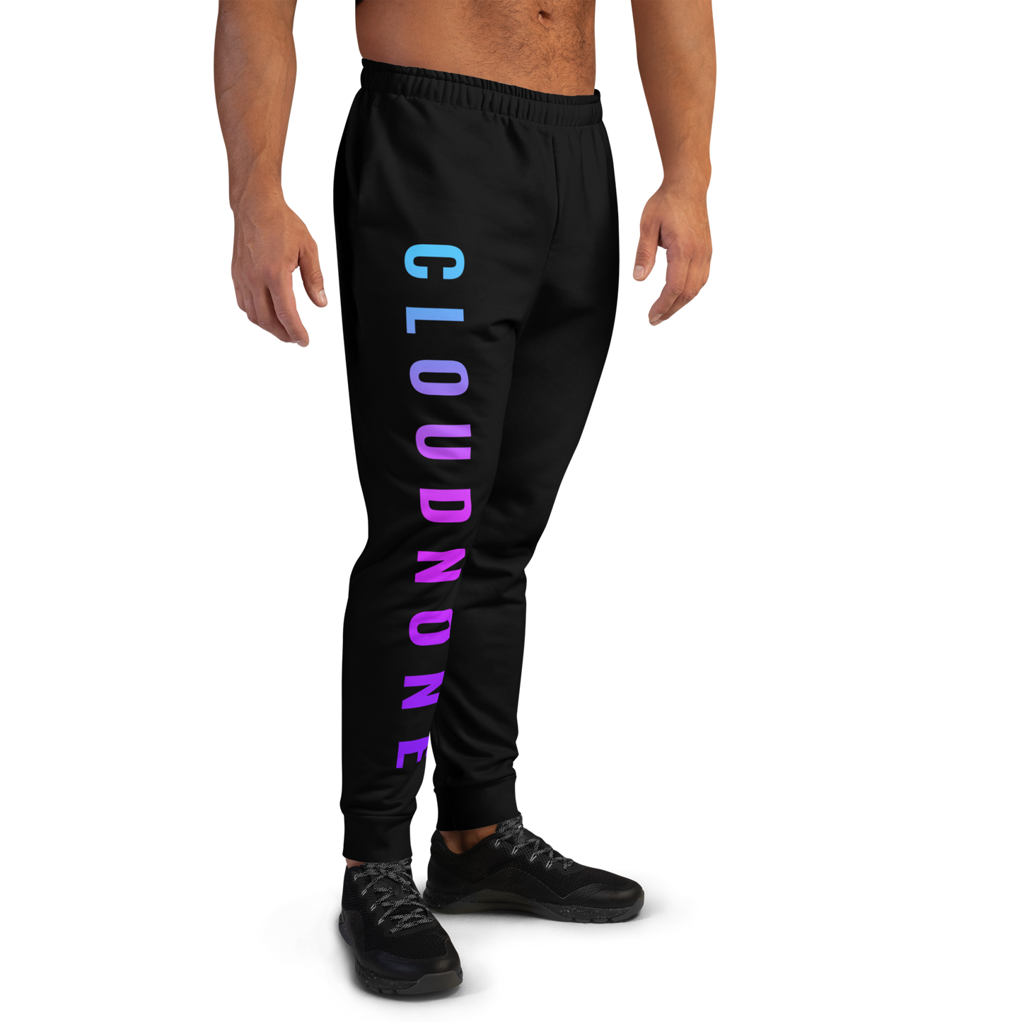 On Holiday Men's Gradient Joggers - Black
