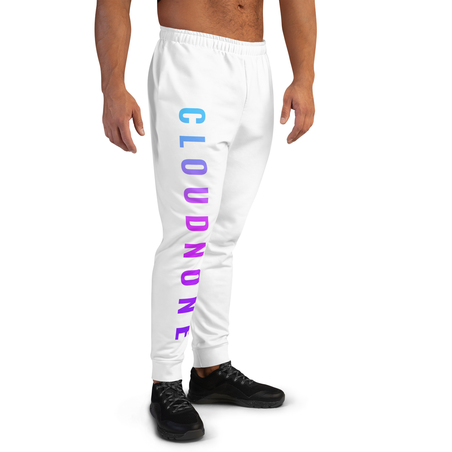On Holiday Men's Gradient Joggers - White