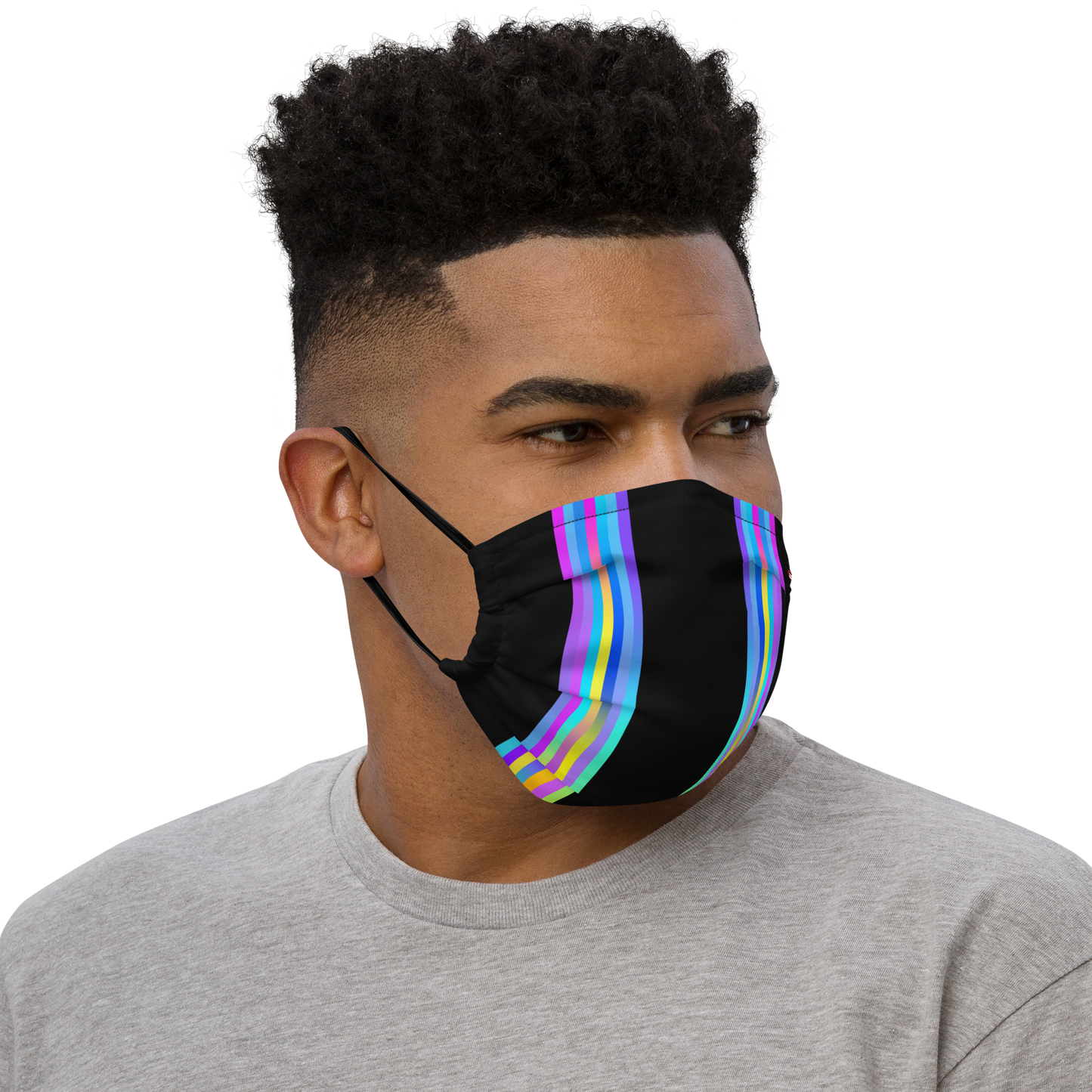 Clapham Rain Premium Face Mask - Black