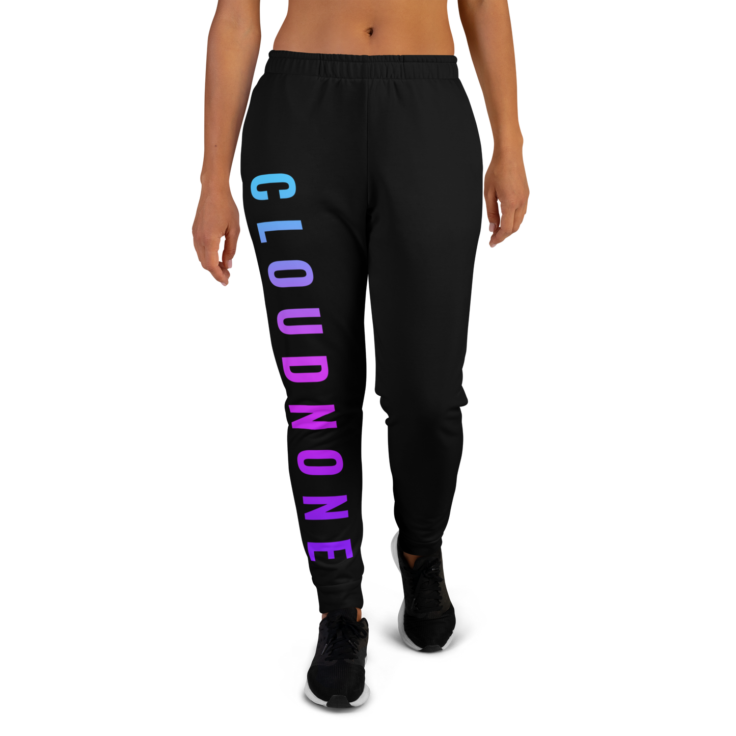 On Holiday Women's Gradient Joggers - Black