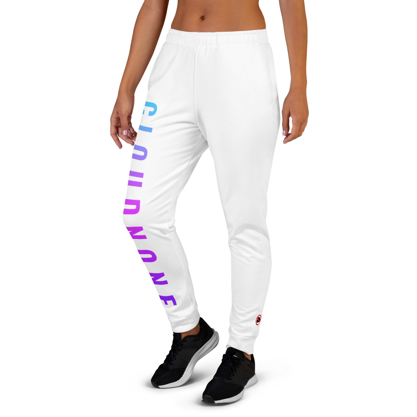 On Holiday Women's Gradient Joggers - White