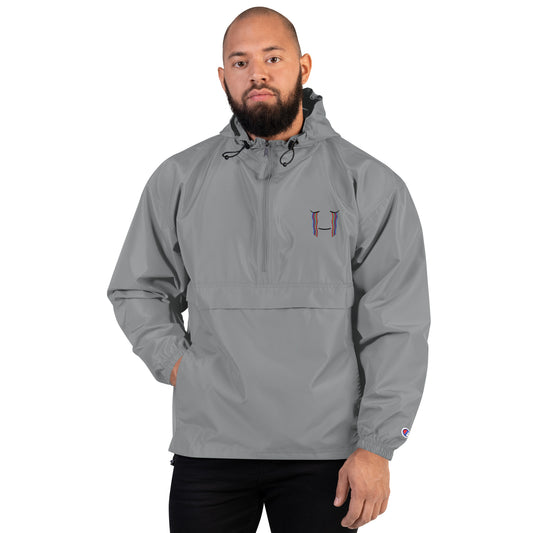 Tears - Embroidered Champion Packable Jacket
