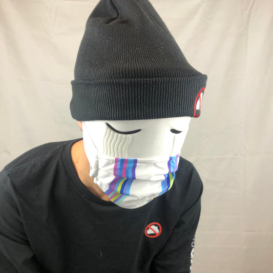 Clapham Rain Premium Face Mask - White
