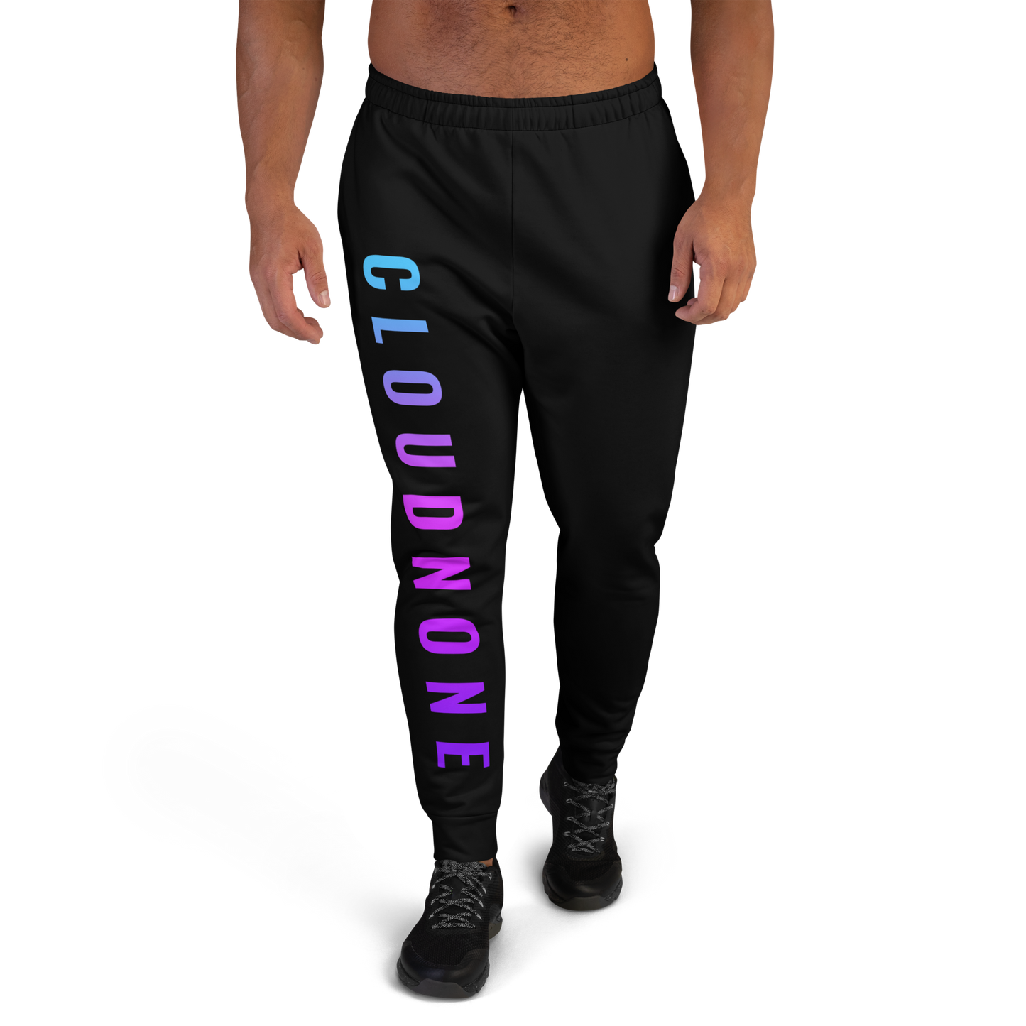 On Holiday Men's Gradient Joggers - Black