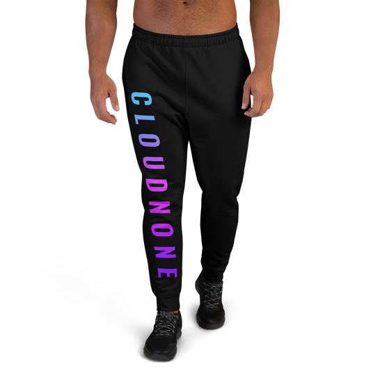 On Holiday Men's Gradient Joggers - Black