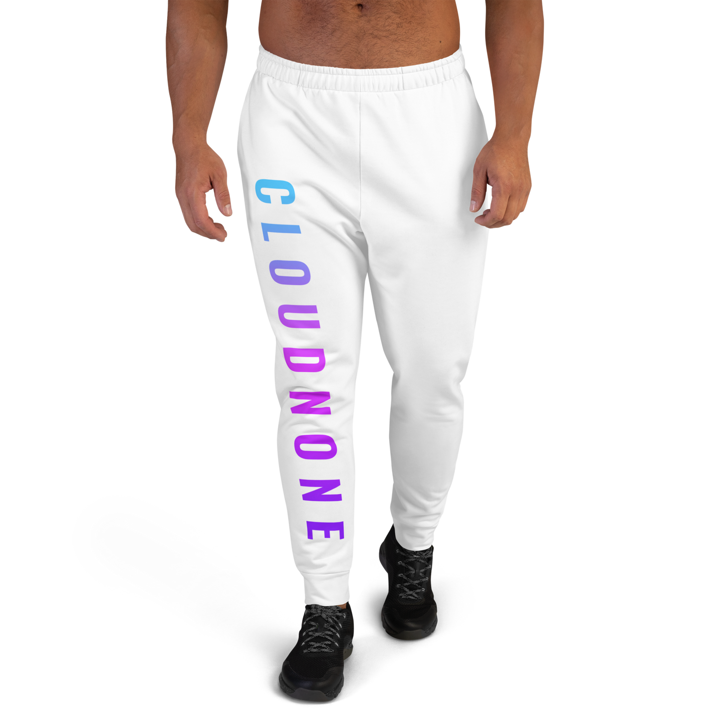 On Holiday Men's Gradient Joggers - White